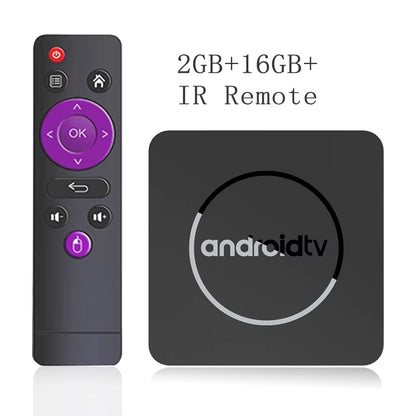 Android13 TV Box 4K Allwinnerh313 BT5.0 Google Play Youtube Tiktok HDR10 2G16G Dual2.4/5Gb Wifi Streaming Media Set-Top Box Q1