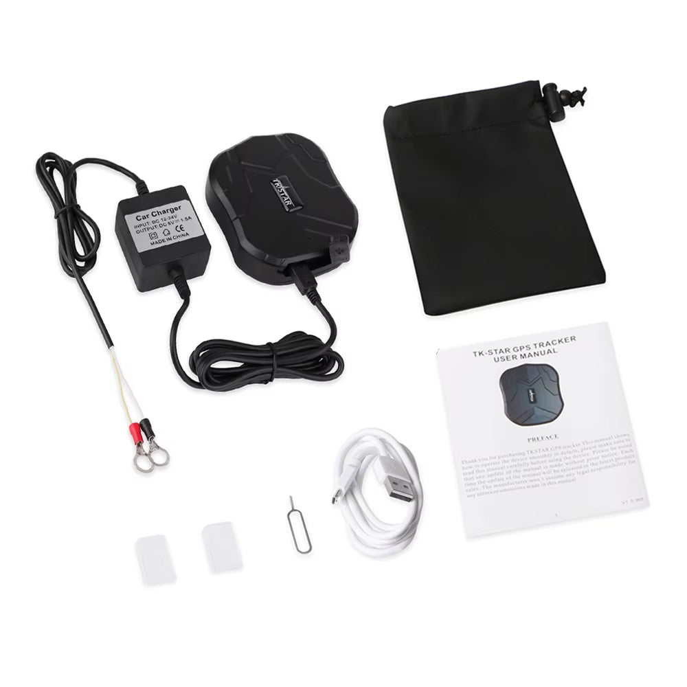 GPS Tracker Car TKSTAR TK905 5000Mah 90 Days Standby 2G Vehicle Tracker GPS Locator Waterproof Magnet Free Web APP