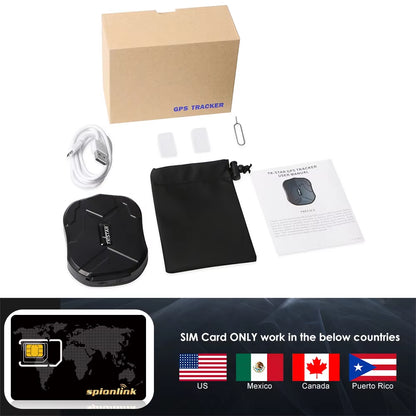 GPS Tracker Car TKSTAR TK905 5000Mah 90 Days Standby 2G Vehicle Tracker GPS Locator Waterproof Magnet Free Web APP